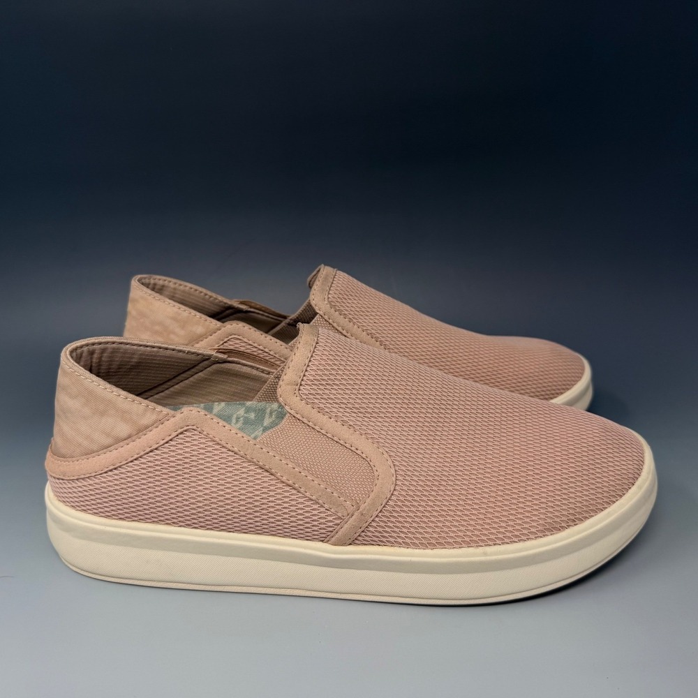 OluKai Ki'ihele Rose Dust Mesh Slip On Sneakers Womens 9 20452-4Z4Z Casual Shoes